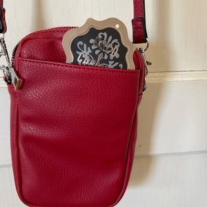 Red Coco+Carmen Crossbody Purse